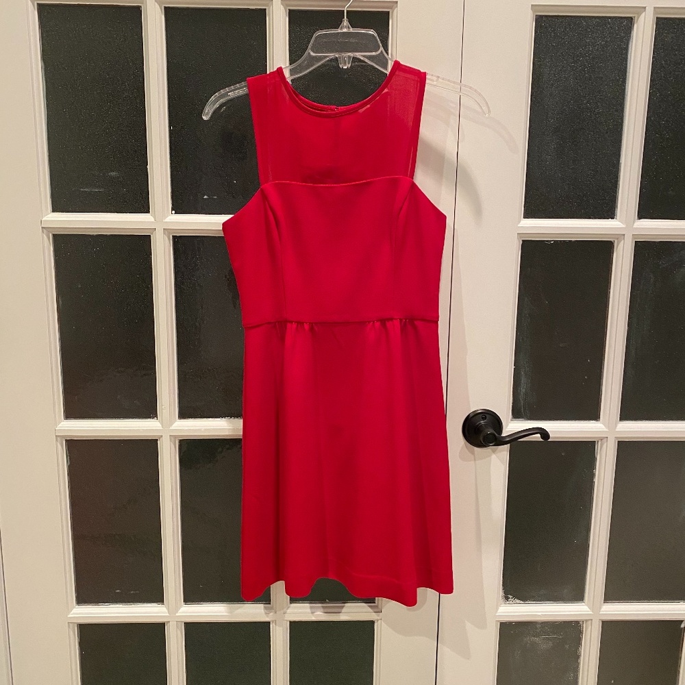Banana Republic Red Dress Size 2P